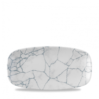 Kintsugi Pearl Grey Oblong Plate